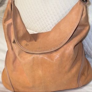 Frye leather peach/pink bag